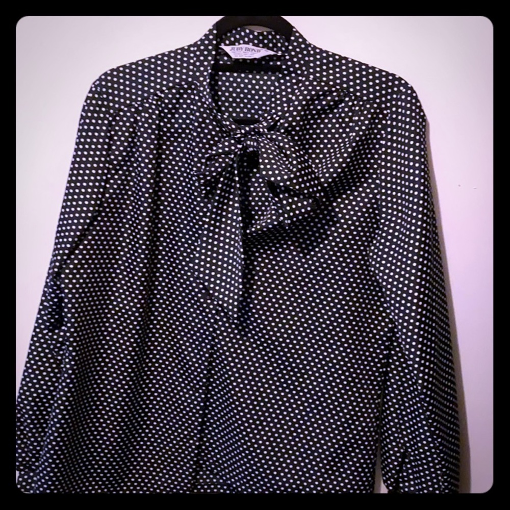 Polkadotted blouse vintage